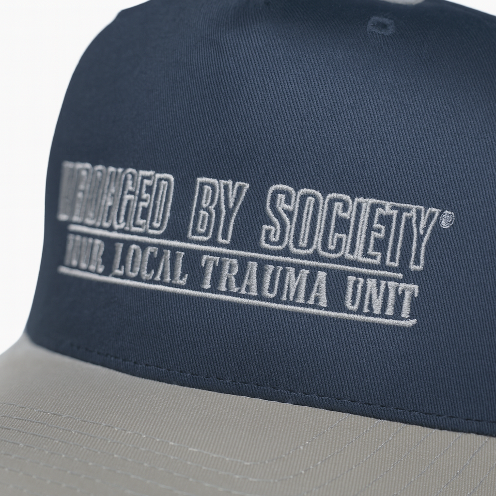 Trauma Center 5 Panel Hat - (Black/Khaki)