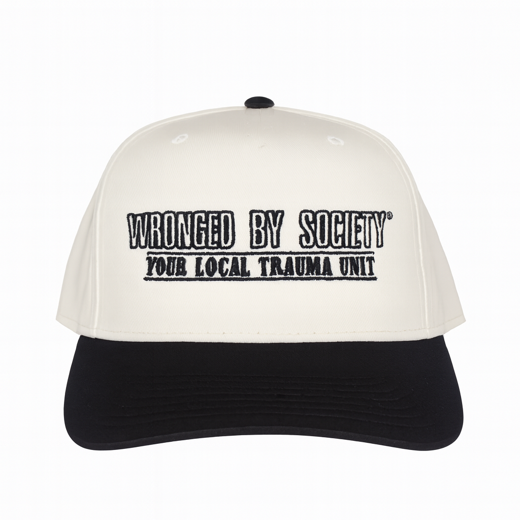 Trauma Center 5 Panel Hat - (Natural/Black)