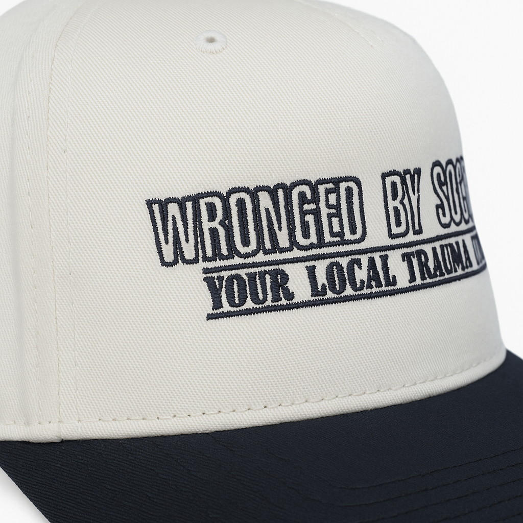 Trauma Center 5 Panel Hat - (Natural/Black)