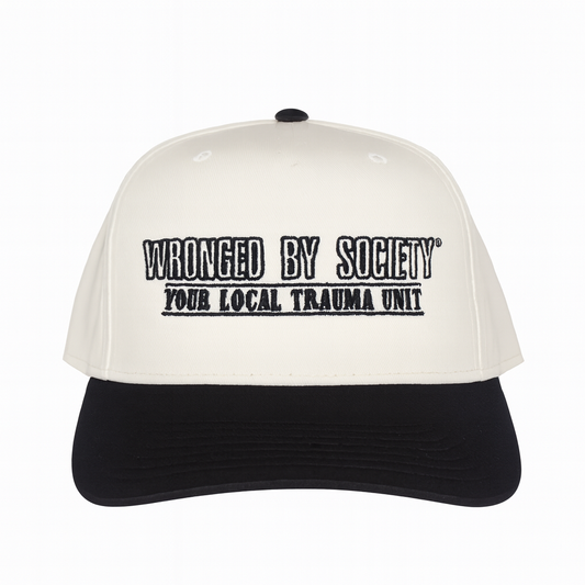 Trauma Center 5 Panel Hat - (Natural/Black)